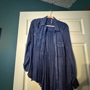 Oversized free people tunic!